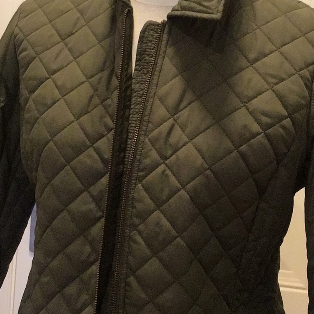 Land End insulated guilted barn coat